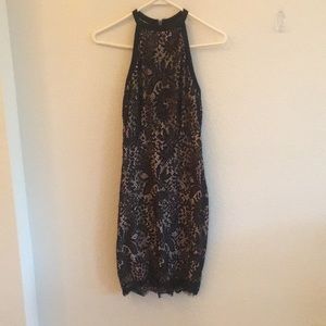Little black laced dress